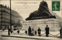 Le Lion de Belfort à Paris 14e