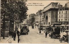 Paris 3e et 10e - Boulevard et Porte Saint-Martin à Paris 3e