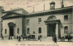 Paris 7e - 251. Eglise Saint-Louis d'Antin - Lycée Condorcet à Paris 7e
