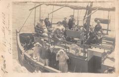 Marseille - Carte Photo - Bateau Avec Des Passagers - Saint Madrier-Marse -
																					13000 Marseille
																			