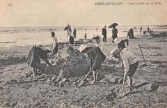 Mers Les Bains - Construction Sur Le Sable à Mers-les-Bains