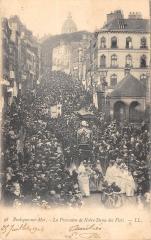 Boulogne Sur Mer - La Procession De Notre Dame Des Flots à Boulogne-sur-Mer