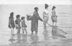 Pecheuse De Crevettes -
													62 Pas de Calais
												