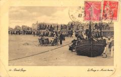 Berck Plage - La Plage A Maree Basse à Berck