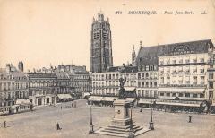 Dunkerque - Place Jean Bart à Dunkerque