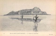 Baie Du Mont Saint Michel - Le Rocher De Tombelaine -
													50 Manche
												