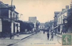 La Bernerie - La Rue De La Gare
