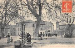 Saint Hippolyte - La Place à Saint-Hippolyte