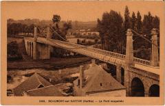 Beaumont Pont suspendu