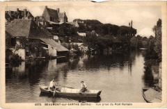 Beaumont vue prise du Pont Romain