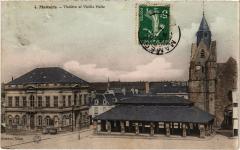 Mamers Theatre et vieille Halle à Mamers