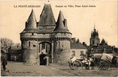La Ferte Bernard entree en ville Place Saint-Julien
