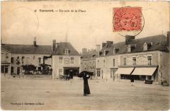 Connerre un coin de la Place -
													72 Sarthe
												
