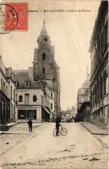 Mamers Rue Ledru Rollin Eglise Saint-Nicolas à Mamers