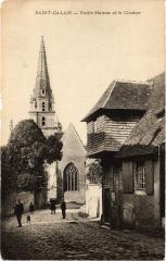 St Calais vieille maison et le Clocher