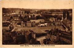 Sable vue prise du Clocher de Notre Dame