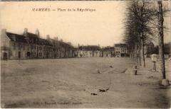 Mamers Place de la Republique à Mamers