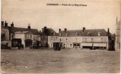 Connerre Place de la Republique