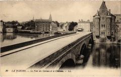 La Fleche Pont des Carmes et le Chateau