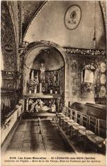 St Leonard des Bois interieur de l'Eglise