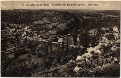 St Leonard des Bois panorama