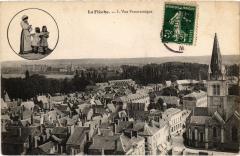 La Fleche vue panoramique