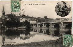 La Suze Pont et vue partielle -
													72 Sarthe
												