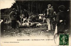 Sille Guillaume les Chasses en foret le cerf mort -
													72 Sarthe
												