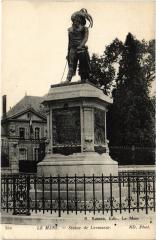 Le Mans Statue de Levasseur au Mans