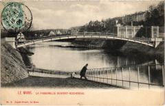 Le Mans Passerelle Denfert Rochereau au Mans