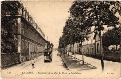 Le Mans Perspective de la Rue de Paris au Mans