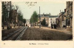 Le Mans Avenue Thiers au Mans