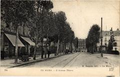 Le Mans Avenue Thiers au Mans