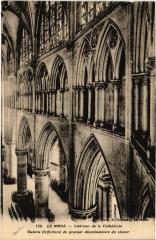 Le Mans la Cathedrale interieur au Mans