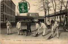 Le Mans Caserne Chanzy Corvee de Quartier au Mans