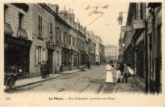 Le Mans Rue Nationale au Mans