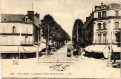 Le Mans Avenue Thiers au Mans