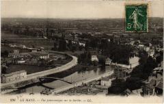 Le Mans vue panoramique au Mans