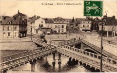 Le Mans Pont en X Quartier du Pre au Mans