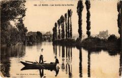 Le Mans les bords de la Sarthe au Mans