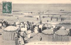 Houlgate - La Plage A L'Heure Du Bain à Houlgate