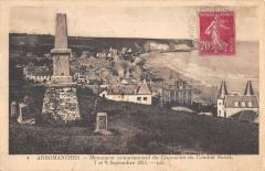 Arromanches - Monument Commemoratif Centenaire Comabt Naval