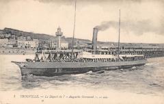 Trouville - Le Depart De L'Auguste Normand