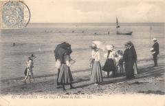 Houlgate - La Plage A L'Heure Du Bain à Houlgate