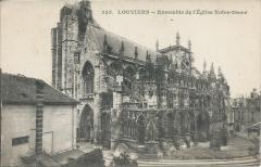 Ensemble de l'Eglise Notre Dame à Louviers