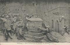 Bas-reliefs de la Statue de Jeanne d'Arc à Orléans