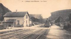 Joigny Sur Meuse - La Gare - Train à Joigny-sur-Meuse
