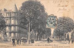 Charleville - Les Allees Et Le Monument De 1870-71 -
													08 Ardennes
												