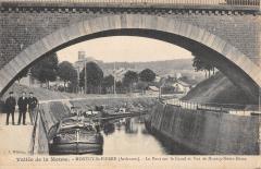 Montcy Saint Pierre - Le Pont Sur Le Canal Et Vue De Montcy Notre Dame -
																					08090 Montcy-Notre-Dame
																			
