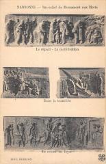 Narbonne - Bas Relief Du Monument Aux Morts à Narbonne